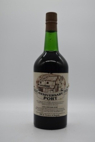 Angel Vale Vineyards Coopers Brewery Commemoritive Port (1853 - 1978) Shiraz 1975
