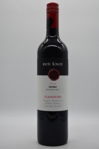 Shingleback Red Knot Classified Shiraz 2018