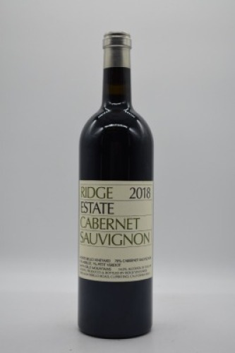 Ridge Estate Cabernet Sauvignon 2018