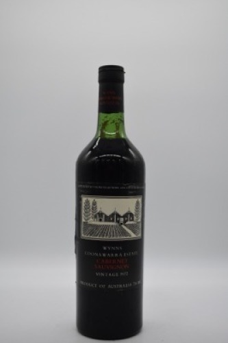 Wynn's Black Label Cabernet Sauvignon 1972