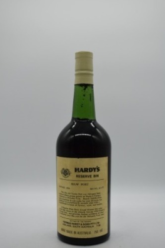 Hardy's Reserve Bin M 177 Show Port Shiraz 1954