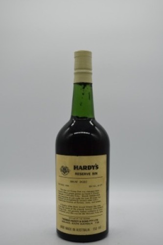 Hardy's Reserve Bin M 177 Show Port Shiraz 1954