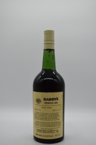 Hardy's Reserve Bin M 177 Show Port Shiraz 1954