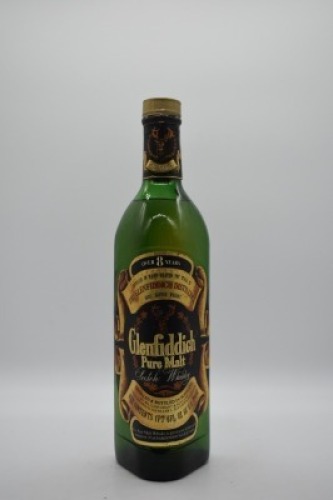 Glenfiddich Pure Malt 8 Year Old Whisky (70's Bottling)