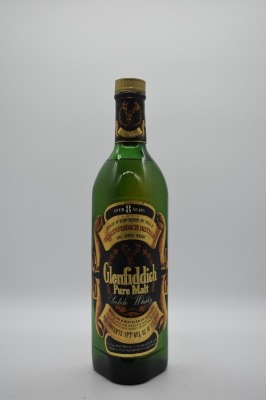 Glenfiddich Pure Malt 8 Year Old Whisky (70's Bottling)