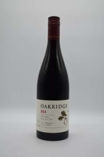 Oakridge 864 Henk Vineyard Aqueduct Block Pinot Noir 2019