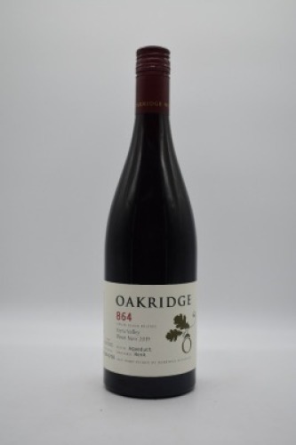 Oakridge 864 Henk Vineyard Aqueduct Block Pinot Noir 2019