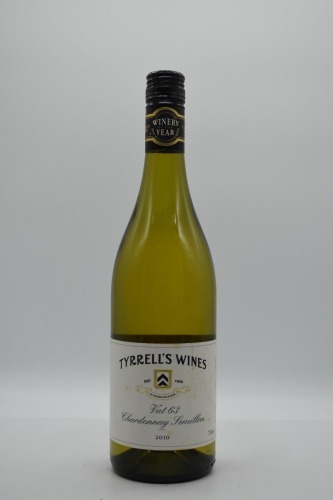 Tyrrell's VAT 63 Chardonnay Blend 2010