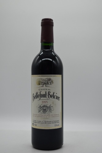 Chateau Bellefont-Belcier St Emilion Grand Cru Classe 1996