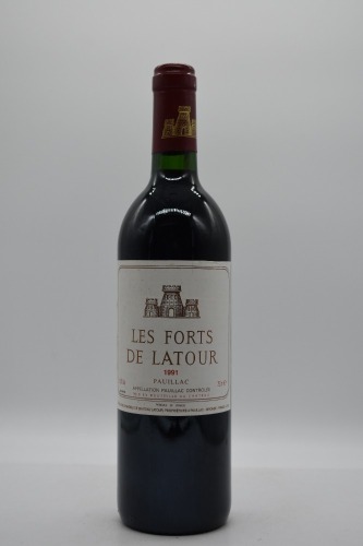 Les Forts de Latour (2nd wine of Chateau Latour) Cabernet Blend 1991