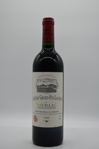 Chateau Grand Puy Lacoste Grand Cru Classe 5me Cabernet Blend 1995
