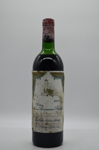 Chateau Mouton Baronne Philippe Cru Classe 5me Cabernet Blend 1985