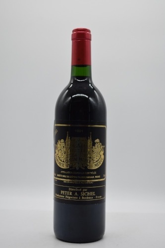 Chateau Palmer Cru Classe 3me Cabernet Blend 1991