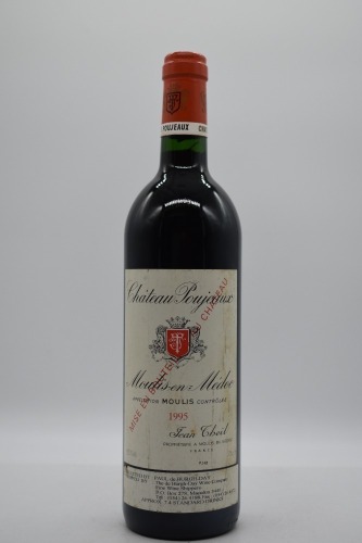 Chateau Poujeaux Moulis Grand Bourgeois Exceptionnel Cabernet Blend 1995