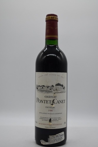 Chateau Pontet-Canet Grand Cru Classe 5me Cabernet Blend 1996