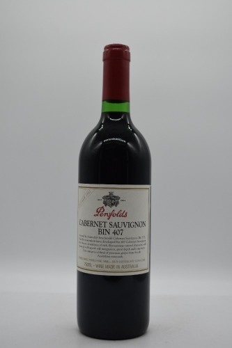 Penfolds Bin 407 Cabernet Sauvignon 1997