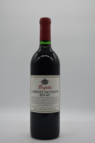 Penfolds Bin 407 Cabernet Sauvignon 1993