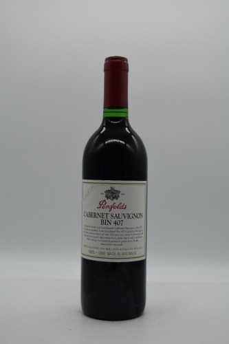 Penfolds Bin 407 Cabernet Sauvignon 1996