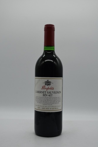 Penfolds Bin 407 Cabernet Sauvignon 1996