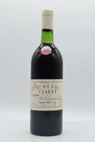 Penfolds St Henri (10) Shiraz 1971