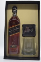 Johnnie Walker Black Label 40% ABV Gift Pack