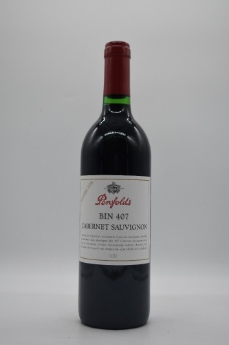 Penfolds Bin 407 Cabernet Sauvignon 1998