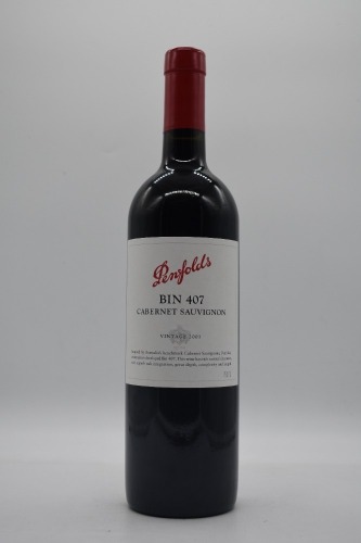 Penfolds Bin 407 Cabernet Sauvignon 2001