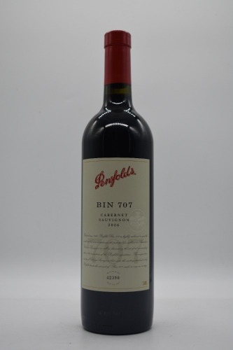 Penfolds Bin 707 (Cork) Cabernet Sauvignon 2006