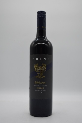 Brini Sebastian Single Vineyard Shiraz 2016
