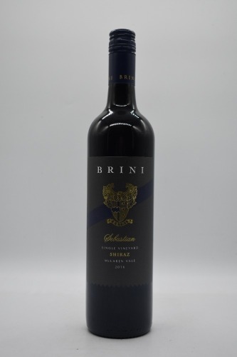 Brini Sebastian Single Vineyard Shiraz 2016