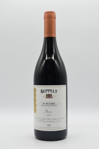 Seppelt St Peters Shiraz 2001