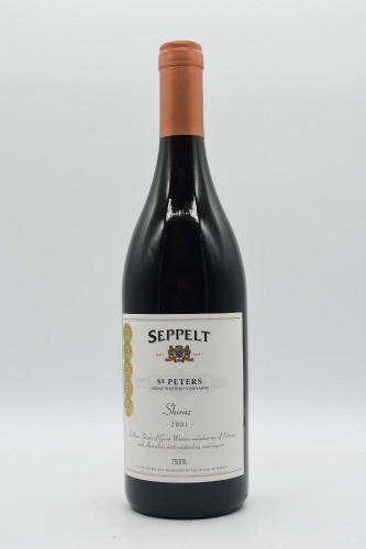 Seppelt St Peters Shiraz 2001