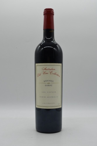 Gibson's BarossaVale Australian Old Vine Collection Shiraz 2001