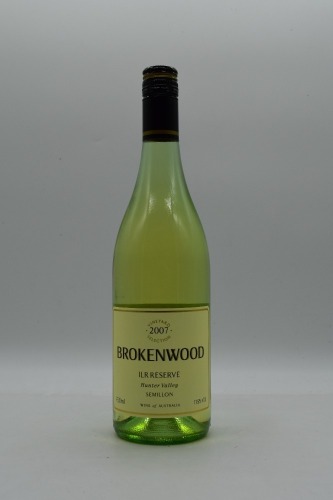 Brokenwood ILR Reserve Semillon 2007