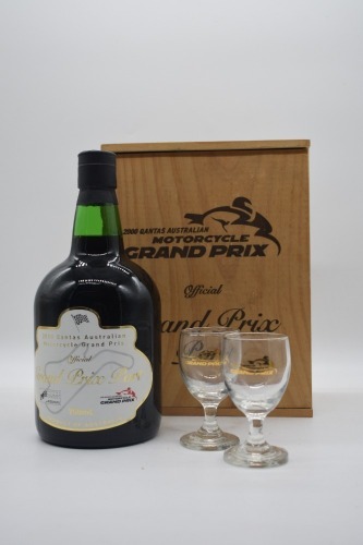 Bullocks Official Grand Prix Port & Glass set NV