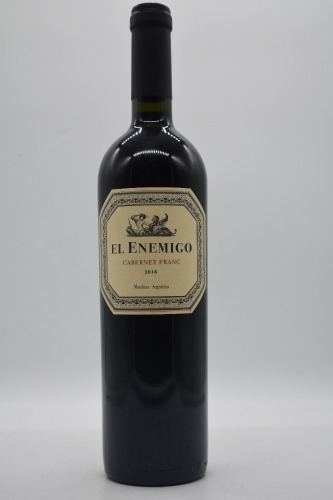 El Enemigo The Enemy Cabernet Franc 2018