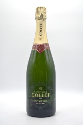 Champagne Collet Brut Art Deco 1er Cru NV