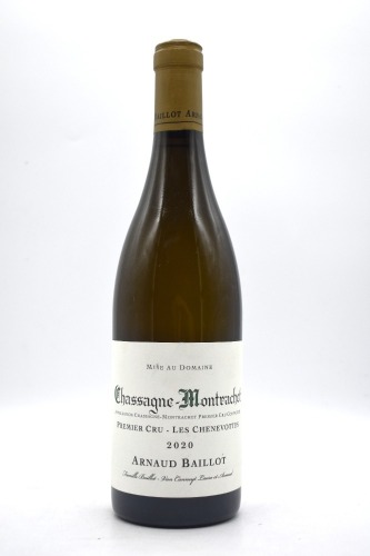 Arnaud Baillot Chassagne-Montrachet 1er Cru 'Les Chenevottes' Chardonnay 2020