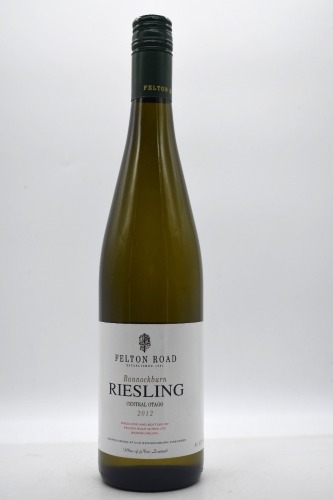 Felton Road Bannockburn Riesling 2012