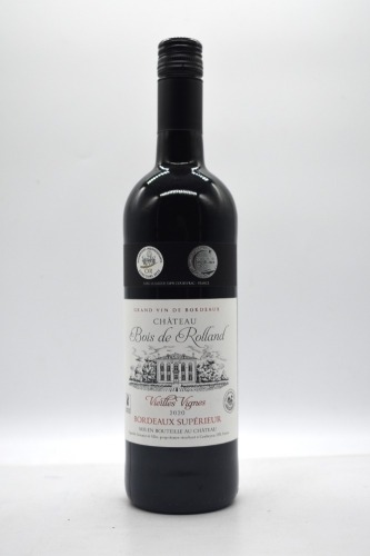 Chateau Bois de Rolland Bordeaux Superieur Vieilles Vignes Merlot Blend 2020