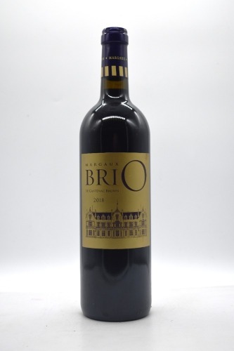 Cantenac Brown Margaux Brio Cabernet Blend 2018
