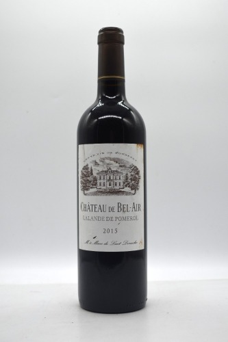 Chateau de Bel-Air Lalande-de-Pomerol Merlot Blend 2015