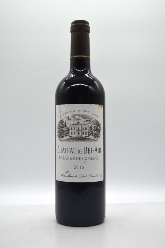 Chateau de Bel-Air Lalande-de-Pomerol Merlot Blend 2015
