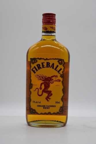 Fireball Cinnamon Flavoured Whisky 33% ABV