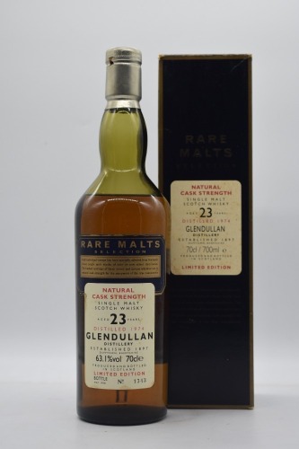 Glendullan 23 Yr Old Cask Strength 63.1% Whisky 1974