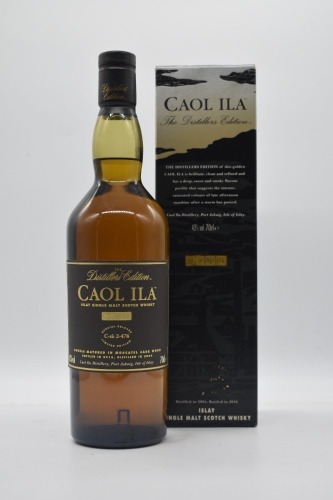 Caol Ila The Distillers Edition, Bottled 2004, Moscatel Cask 43% Whisky 2004
