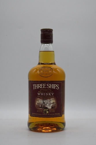 Three Ships 5 Yr Old South African & Scotland Blend 43% Whisky
