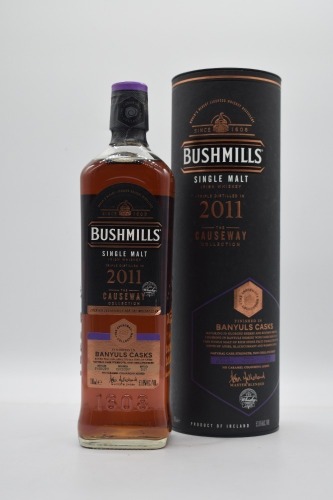 Bushmills The Causeway Collection Banyuls Cask Bottled 2021 53.6% Whisky 2011