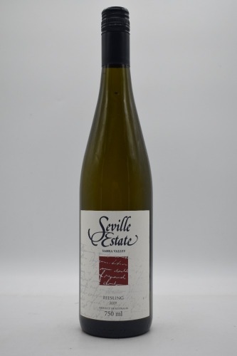 Seville Estate Riesling 2009