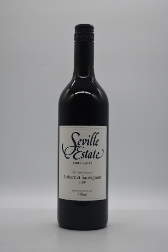 Seville Estate Old Vine Reserve Cabernet Sauvignon 2008